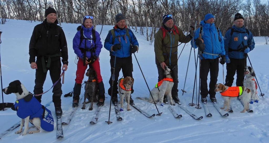 Nr 4. ES Sølnkletten's Raa / NO45349/14 e/f Ole Birger Stav. En stortgående, litt tungført hund som finner fugl to ganger, men som pådrar seg 3 tomstander.