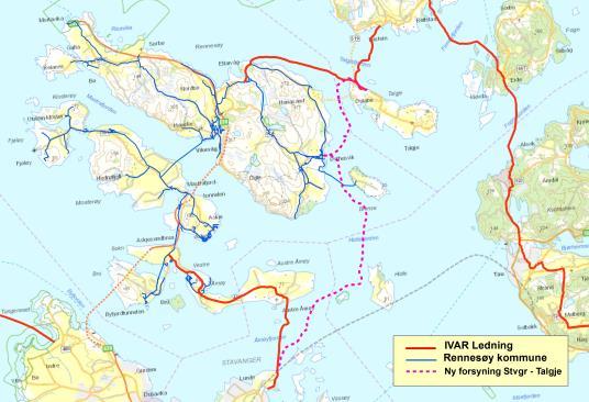 2 DRIFT AV VANN- OG AVLØPSSYSTEMET De daglige drifts- og vedlikeholdsoppgavene i Rennesøy kommune er hovedsakelig knyttet til følgende anlegg: Ca. 85.000 m vannledninger 7 stk.