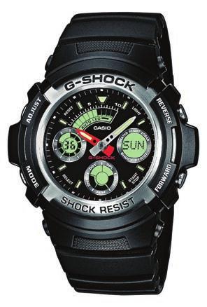 2 5 3 6 4 7 8 9 ALLE PRISER ER VEILEDENDE. 10 11 12 13 1 G-SHOCK GULFMASTER. GWN-1000B-1BER. Barometer. Kompass. Tidevann. Støtsikker. Solcelle. Radiostyrt.