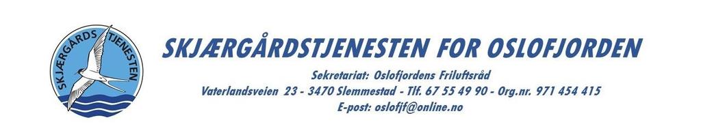 REFERAT FRA OPPSUMMERINGSMØTE FOR SKJÆRGÅRDSTJENESTEN 2016 Tid: Torsdag 26. januar 2017, kl. 10.00 15.00, lunsj kl. 12.