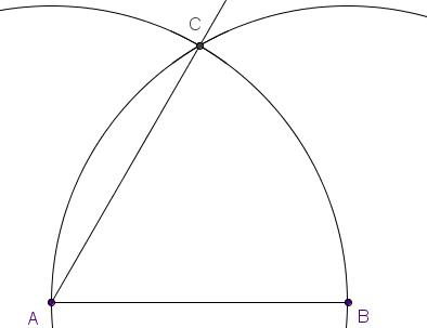 8 Geometri 3 Vi konstruerer B ved å halvere vinkel ABC (husk at vi skal endre navn