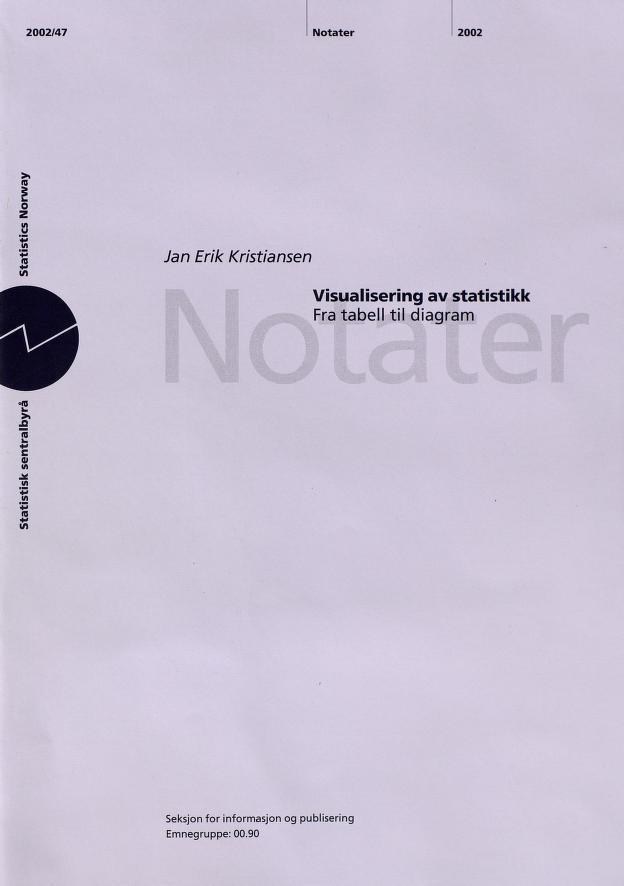 2002/47 Notater 2002 >» fl» o z 8 1 Jan Erik Kristiansen Visualisering av statistikk