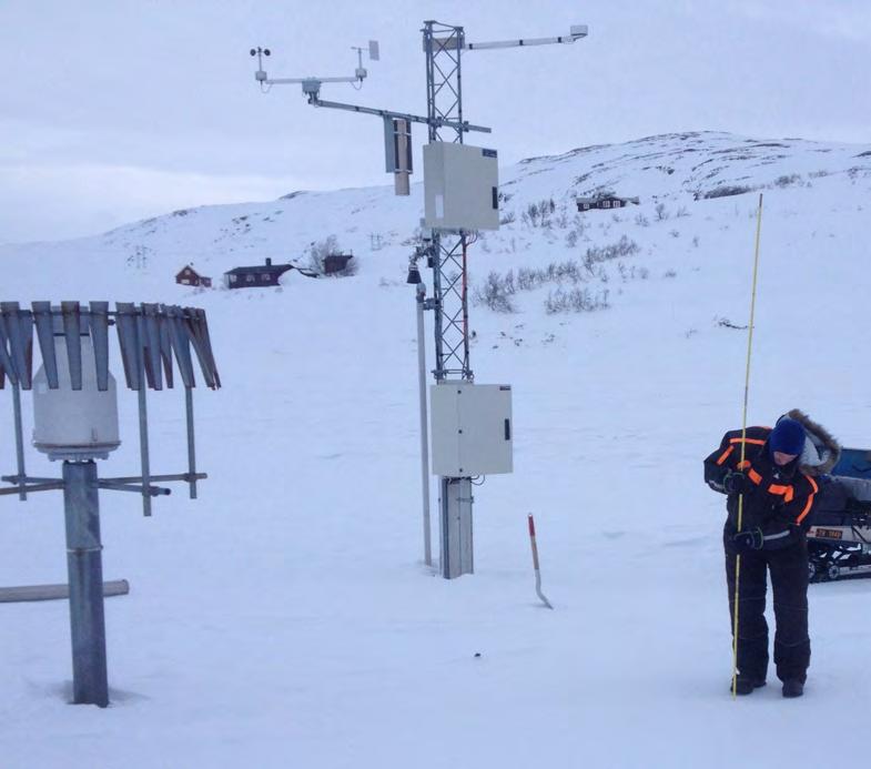 Måling av snø ved hjelp av gammasensor Heidi Bache