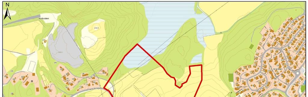 5 1. INNLEDNING 1.1 Generelt Rambøll har blitt bedt om å gi en uttalelse om kvalitet på bergmasser som forventes ved utsprengning av tomter og veger innenfor planområdet vist på Figur 1.