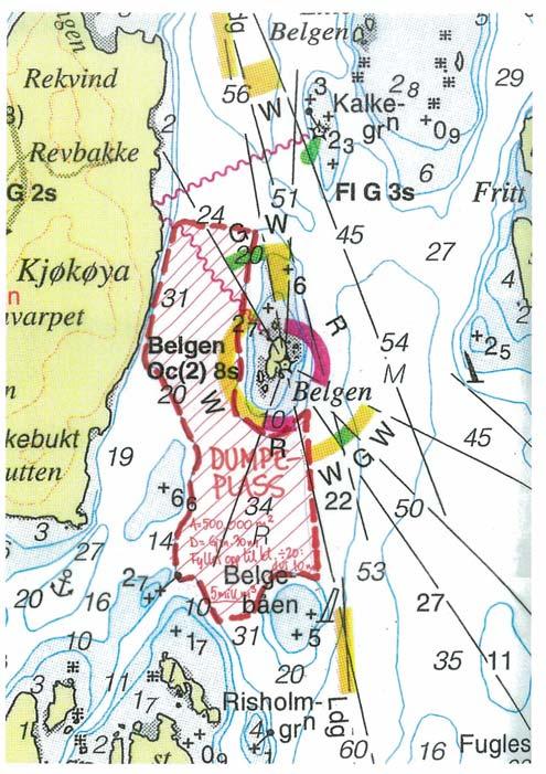 3 1 Bakgrunn Kystverket Sør ønsker å dumpe løsmasser i sjøområdet sør for Fredrikstad. Massene vil komme fra et planlagt mudringsarbeid i innseilingen til Fredrikstad.