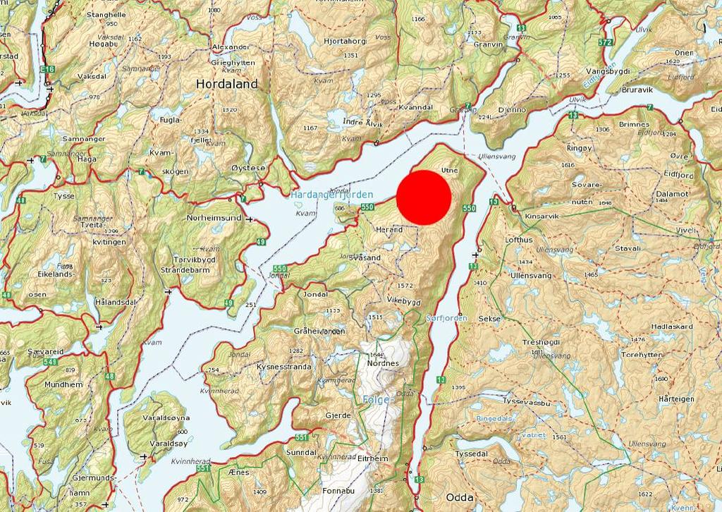 Ecofact AS Side 2 2 INNLEDNING Det forligger planer om å bygge et småkraftverk i øvre deler av Alsakerelvi mellom Nedre Kumlevatn og ca. kote 305, Ullensvang kommune, Rogaland.