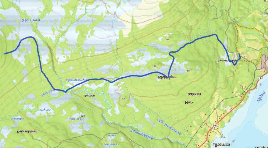 Vinterturer Tur 3: Skavmodalen Røkenesrundkollen Søndag 2. april 2017. Følg med på http://fjellvandrerlaget.no og på facebook for dato og mer info om turen. Lengde: 7,6 km Oppmøte: Skavmodalen kl 10.