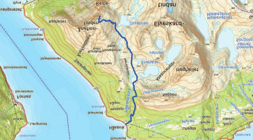 Sommerturer Tur 5: Håkavik - Reitetindan Uke 34/35-2017. Følg med på http://fjellvandrerlaget.no og på facebook for dato og mer info om turen. Lengde: Dagstur, ca. 6,7 km. Oppmøte: Håkavika, kl. 10.