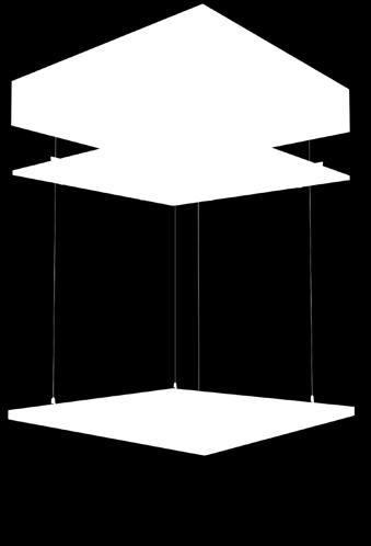 til en eksisterende himling med et SY24 T-profil system.