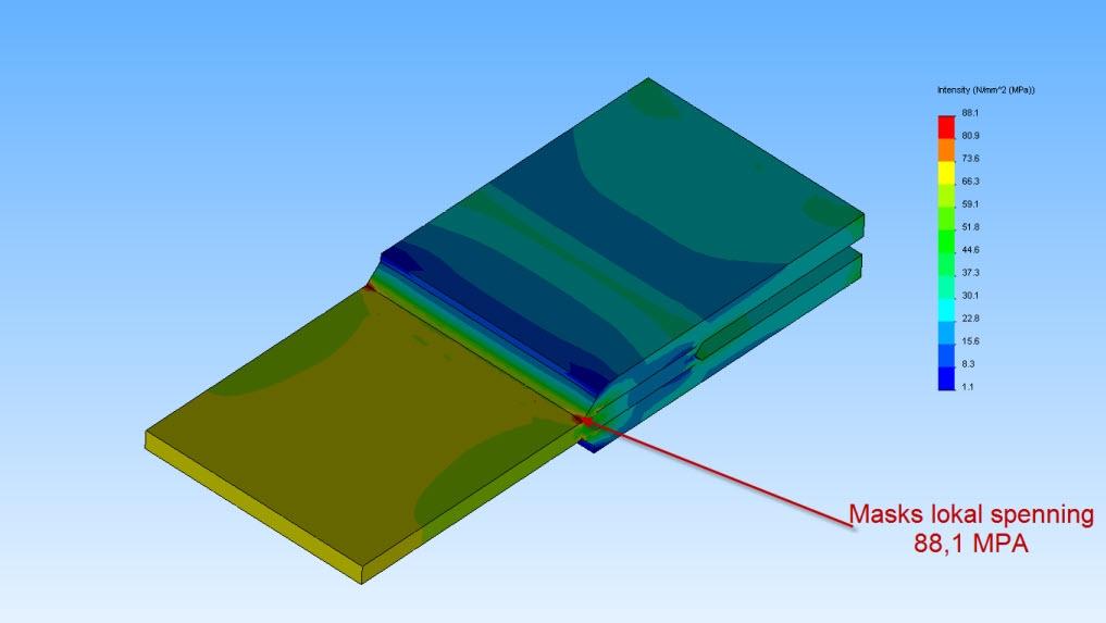 Bacheloroppgave: Sammenligning av finite element method programvare 7.3.