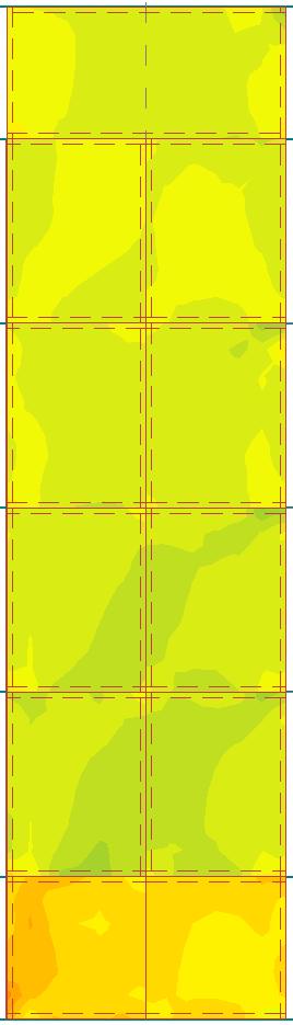 3) parallelt med lastretningen preges av utsparingen i dekket.