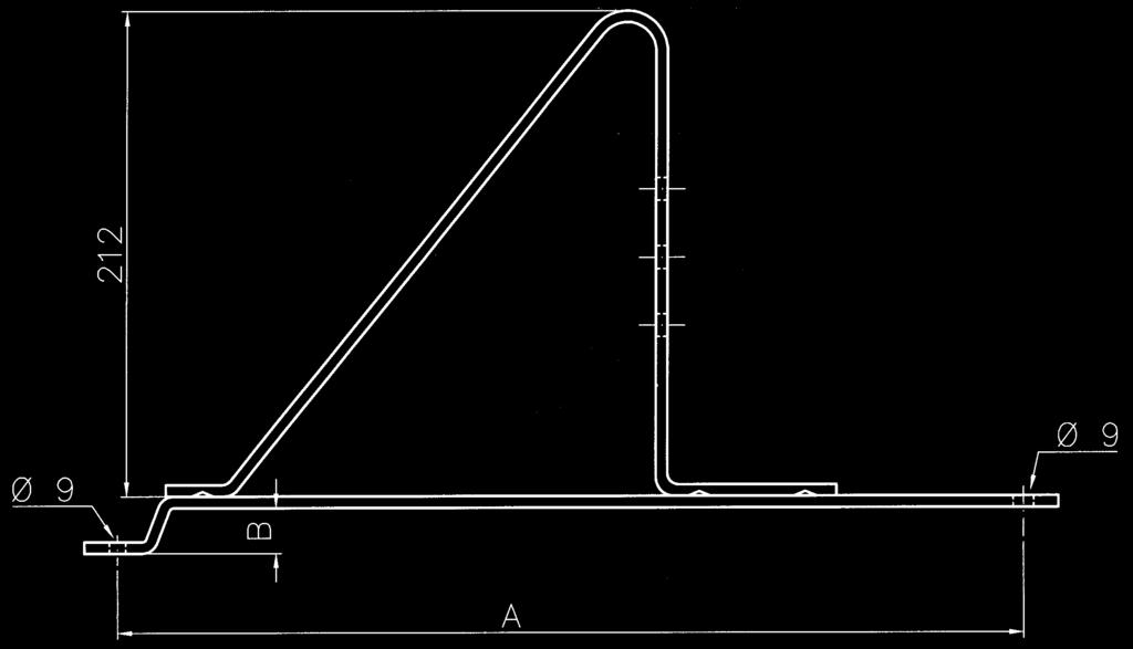 198 cm) SN klype pose F-2 som inneholder 1 stk. 2-rørs klype 1 stk. 8x25 mm låseskrue, el. forz. 1 stk. M8 vingemutter, el.forz. 2 stk.