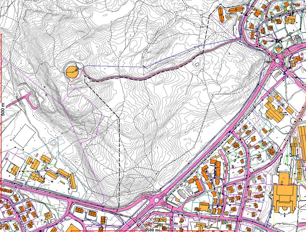 reguleringsplan (områderegulering) for området Lille-Komsa, som vist på kartutsnittet under: Alta