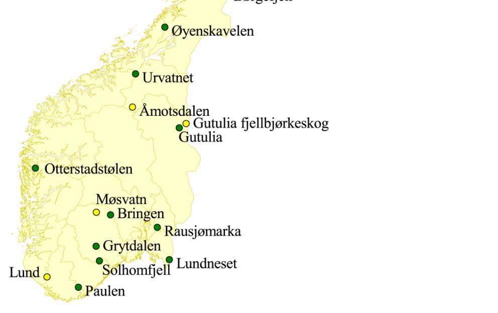 Overvåking av langtransporterte forurensninger 29. Sammendragsrapport (TA-2663/21) relateres til miljøvariabler.