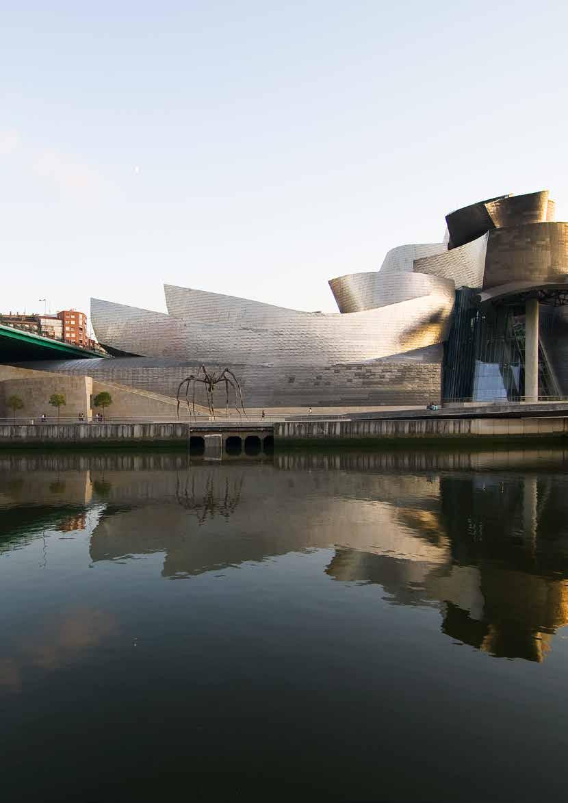 22 4. Erfaringer fra oppføring av større kulturbygg i utlandet For å illustrere omsetningseffekt av profilbygg har vi valgt tre eksempler på kunstmuseer i Europa: Guggenheim Bilbao i Spania (åpnet i