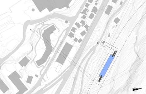 Plassering og utforming holdeplass Holdeplass i dagen ved Sandbrogaten og NHH Holdeplass i fjell ved NLA og Sandviken Brygge.