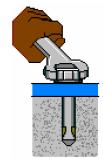 2.2 Hydraulikkslanger og kabler skal strappes/festes forsvarlig 3.2.3 Alle bolter må trekkes til forsvarlig 150 Nm 3.2.4 Løftebukken skal testes uten kjøretøy. 3.3 Installasjon Step 1: Fjern all emballasje, ta ut pakken med deler og bunnplate.