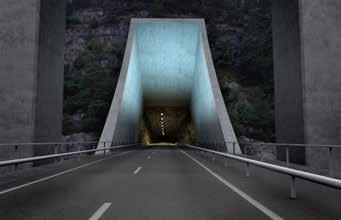 For å ivareta en positiv kjøreopplevelse i tunnelene er det derfor viktig med et ryddig og oversiktlig tunnelrom med estetisk bevisst og funksjonell lyssetting.