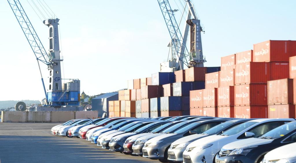 Logistikksektoren Beliggenheten mellom Østlandet og Sørlandet gir Grenland Havn fordelen av å være tett på flere distrikter innenlands samt å være nærme det europeiske markedet.
