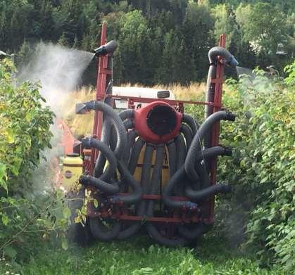 fart på utgåande luft Vanleg i