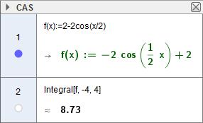 Oppgave E5 x a Skateboardrampen er beskrevet ved funksjonen y = f( x) = cos. Vi ser at det høyeste punktet på rampen ligger ved endepunktene x = 4 og x = 4.