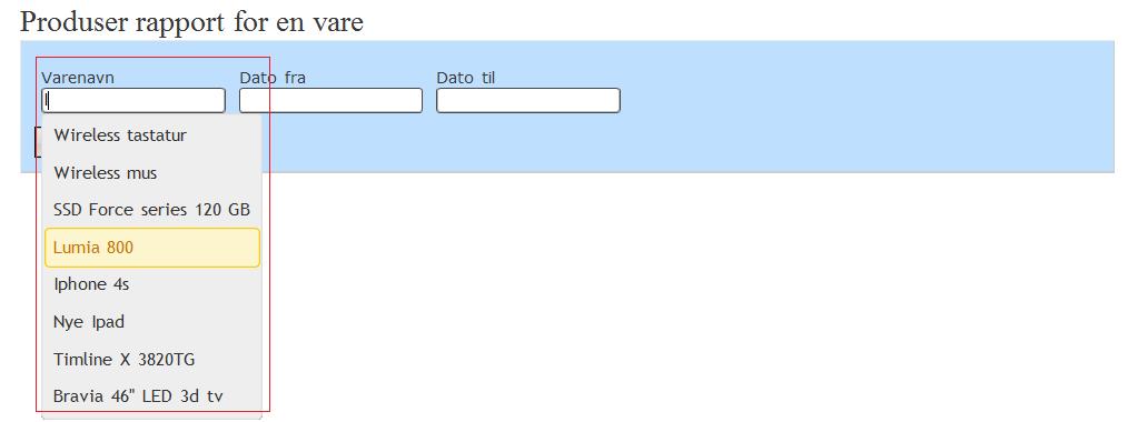 Under «Dato fra» velges det en fra dato 3. Under «Dato til» velges det en til dato 4.