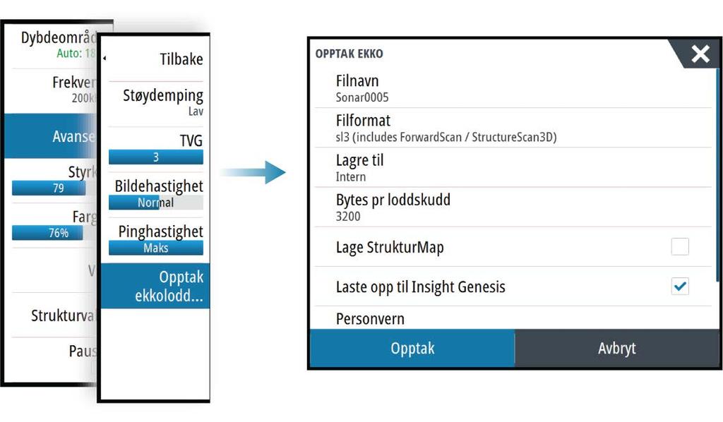 Oppdateringshastighet Du kan velge oppdateringshastigheten for bildet på skjermen.