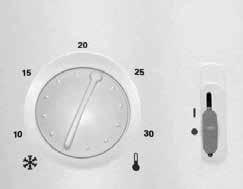 ROMTRMOSTTN FOR KJØFUNKSJONN (tilbehør som faktureres, valgfritt) Romtermostaten brukes til aktivering og utkopling av kjølefunksjonen: Variant : utomatisk omkobling fra varme- til kjøledrift (og