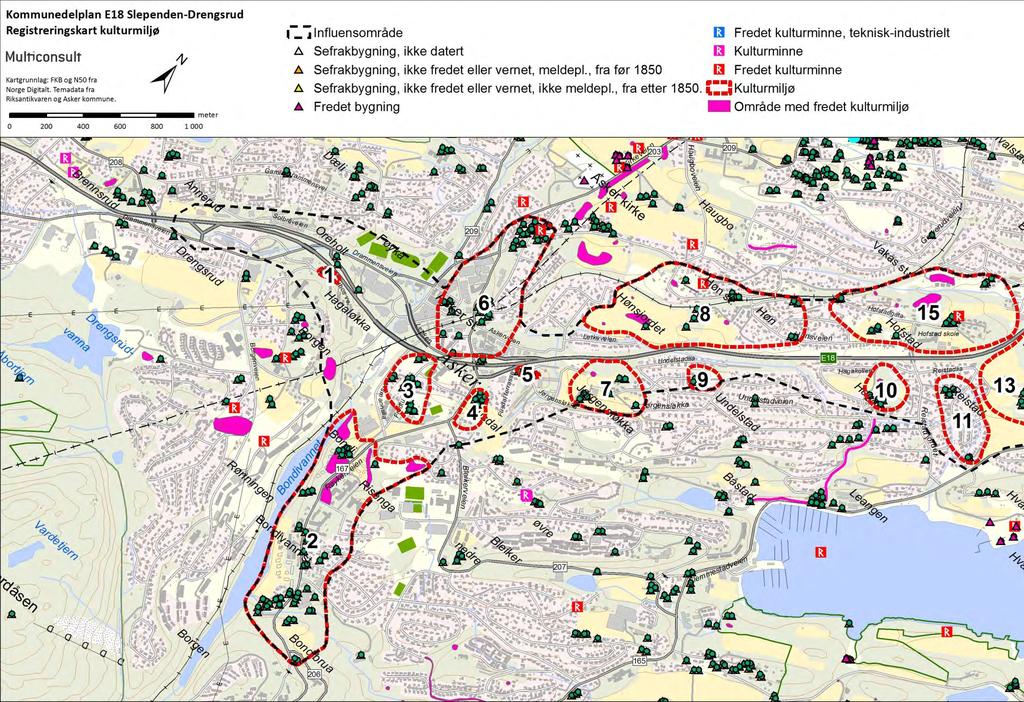 Kommunedelplan E18 Slependen-Drengsrud Temarapport