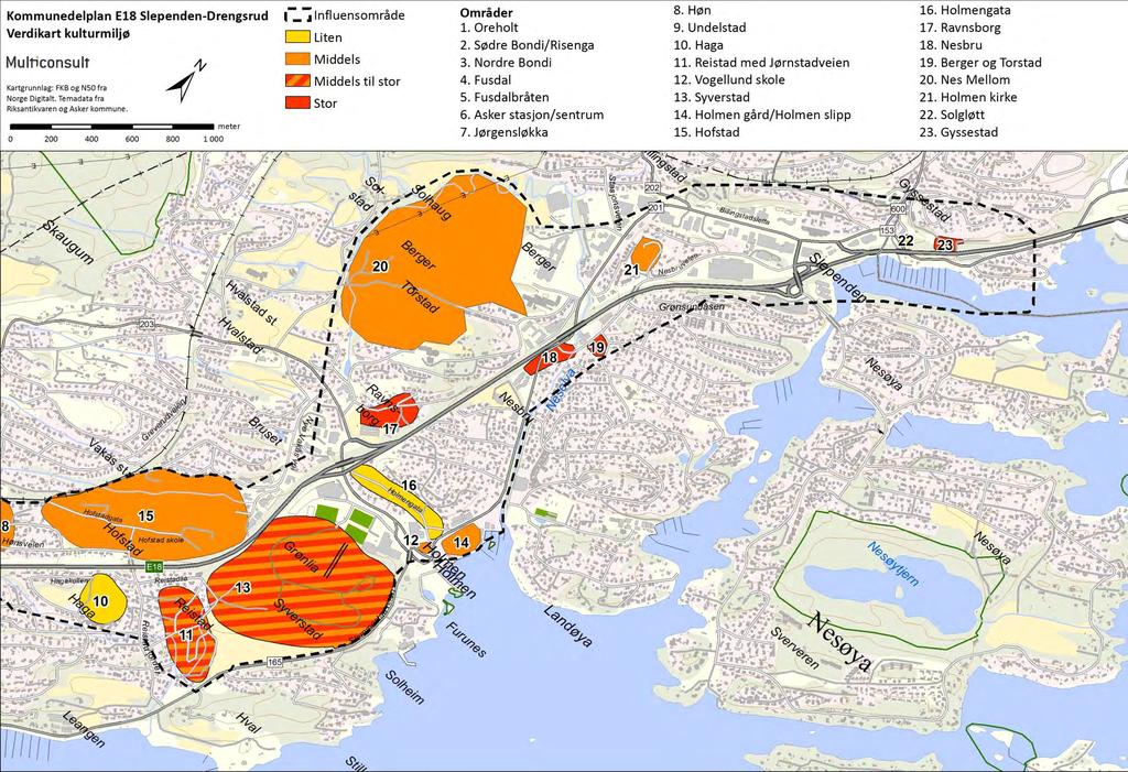 Statens vegvesen Region øst 4 Verdi, omfang og