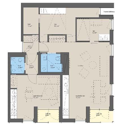 5 Funn og diskusjon 5.1 Valg av boligkvaliteter Mange arkitekter mener at universell utforming tar oppmerksomhet fra andre boligkvaliteter (Norske arkitekters landsforbund, 2014).