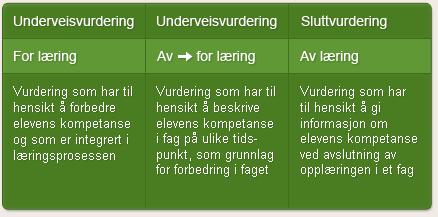 som underveisvurdering.