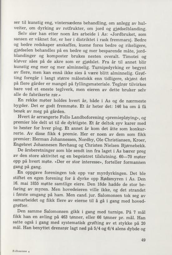 ser til kunstig eng, vintersædens behandling, om anlegg av hul veiter, om dyrking av rotfrukter, om jord og gjødselblanding.