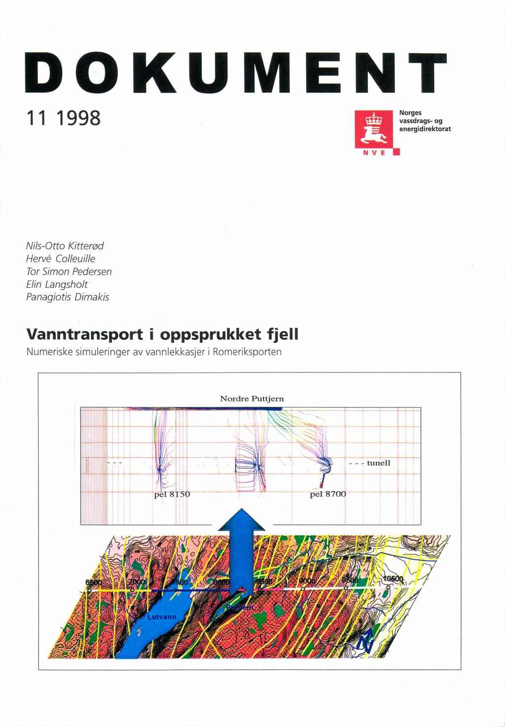 DOKUMENT 11 1998 a NOrgeS vassdrags- og.