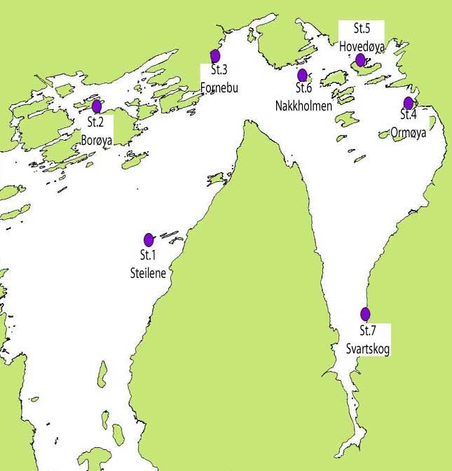 4 dominerende forekomst (>80 % dekning) Organismer som ikke kunne identifiseres i felt ble tatt med for nærmere artsbestemmelse under mikroskop/lupe. Figur 62.