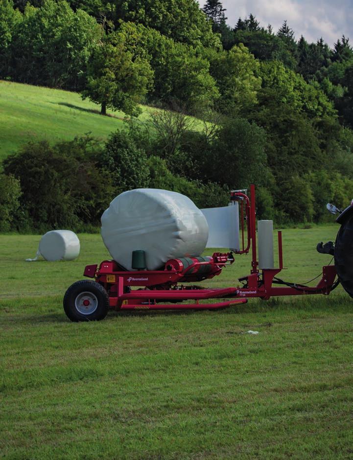 Alle priser er eks. mva Kverneland rundballepakkere Beste ensileringskvalitet KVERNELAND 7710C Maks ballevekt 1200 kg. 108.000,- Ord.pris: 117.