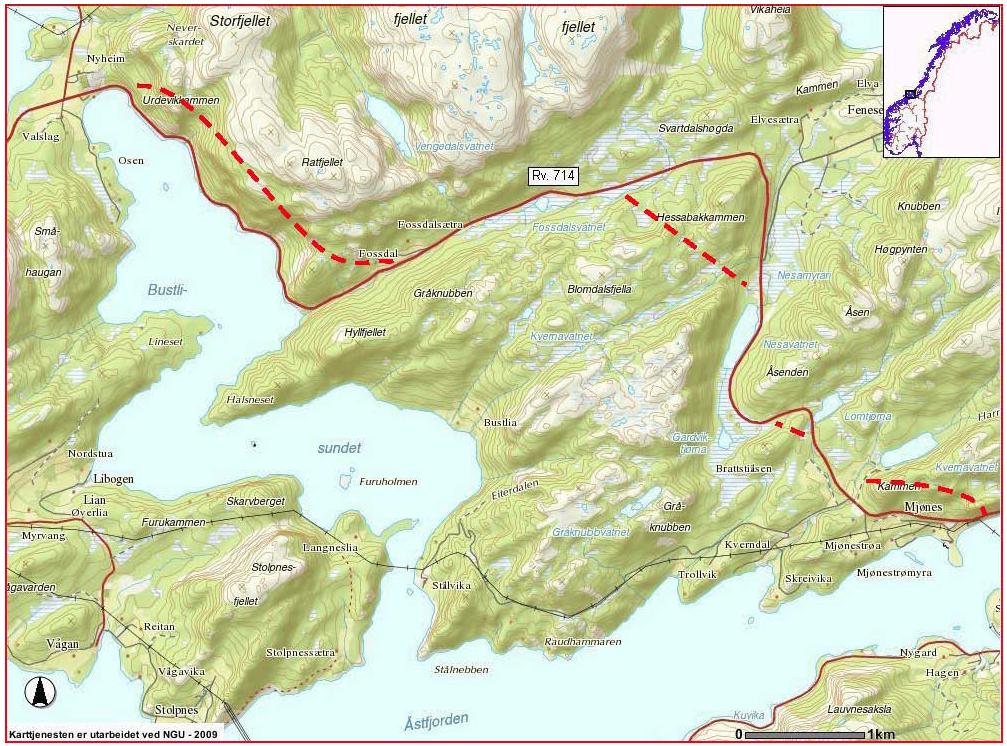 Statens vegvesen, Region midt 1 1.1 Side 5 av 37 BAKGRUNN FOR RISIKOVURDERINGER Generelt Fv.