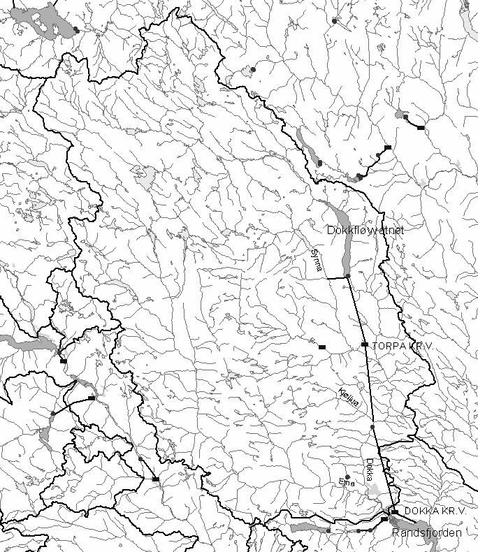 1. Beskrivelse av oppgaven Flomsonekart skal konstrueres for strekninger i nedre deler av Etna og Dokka ovenfor Randsfjorden i Oppland, delprosjekt fs 012_10 Dokka i NVEs Flomsonekartprosjekt.