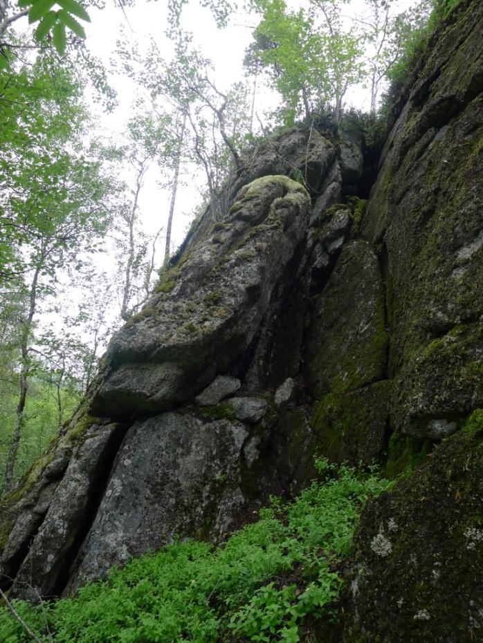 Vedlegg 6 Oppsprekking i bergblotninger i sideterrenget E6