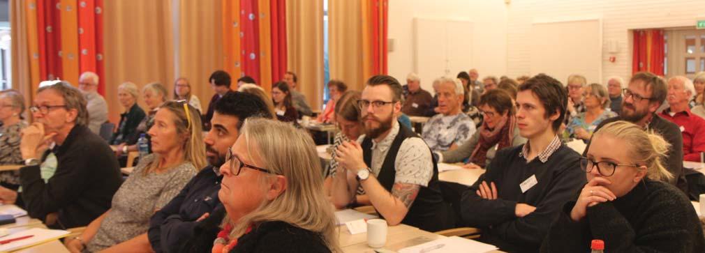LIVSSYNSSAMFUNN ETIKKSEMINARET For 24. gang holdt fylkeslagene i Oslo, Akershus og Østfold felles etikkseminar. Årets seminar ble holdt på Sørmarka konferansesenter i Ski i slutten av oktober 2016.