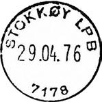 ? STOKKØY I FOSNA Innsendt??? Registrert brukt fra 8-5-1891 TK til 6-2-1897 TK Stempel nr.