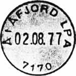 ? Registrert brukt fra 6-4-70 HT til 13-10-80 EA Stempel nr. 11 Type: I22N Fra gravør 26.05.