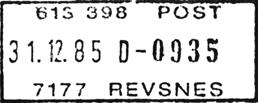 7 Type: I22N Fra gravør 26.05.1970 Stempel nr. 12 Type: I24N Utsendt?