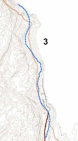 Område 3. Lyraberget Haukanes Området frå Lyraberget til Jektestøa er prega av urørt natur, hovudsakleg furuskog, med dels bratte parti og tilgjenglege nes og strandparti.