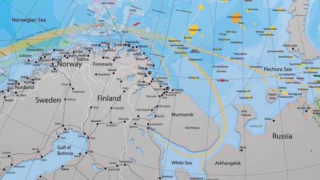 Søknadsmal - Tilskudd til havnesamarbeid 2017 Figur illustrasjon av olje/gassaktiviteten i nord: Kilde: Storvik & Co Vi ser for oss et langsiktig arbeide som tar utgangspunkt i et tre-årig program