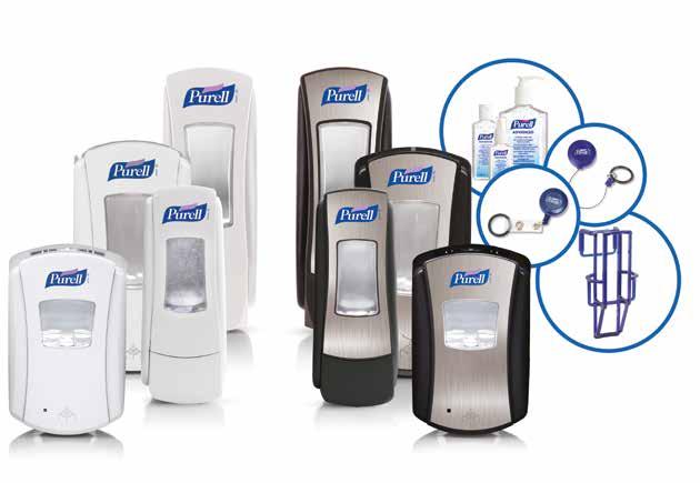 Våre PURELL Advanced Hygienisk Hånddesinfeksjon gir lettere og mer effektive point-of-care løsninger.