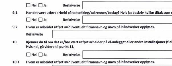 Samsvarserklæring er en garanti på at den elektriske installasjonen er gjort riktig i henhold til regelverket. Krav ble innført fra 1.1.1999.