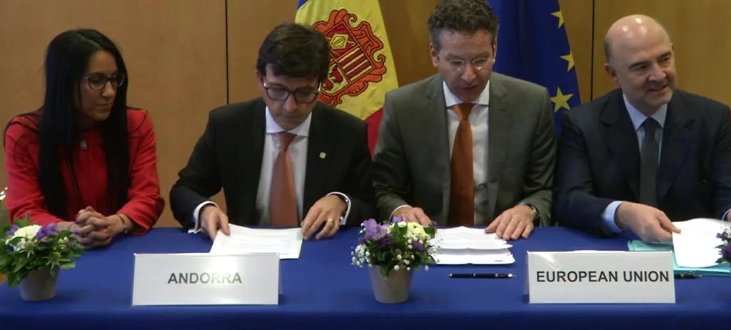 Informasjonsutvekslingsavtale mellom EU og Andorra ECOFIN godkjente undertegning av en informasjonsutvekslingsavtale mellom EU og Andorra.