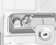 Sett krokene på adapteren i utsparingene i seteryggen, og skyv adapteren forover.