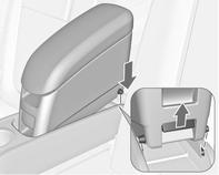 Seter og sikkerhetsutstyr 43 Ta ut adapteren Lås opp adapteren ved å dreie tenningsnøkkelen mot urviseren i låsen. Adapteren er låst opp når det røde merket er synlig.